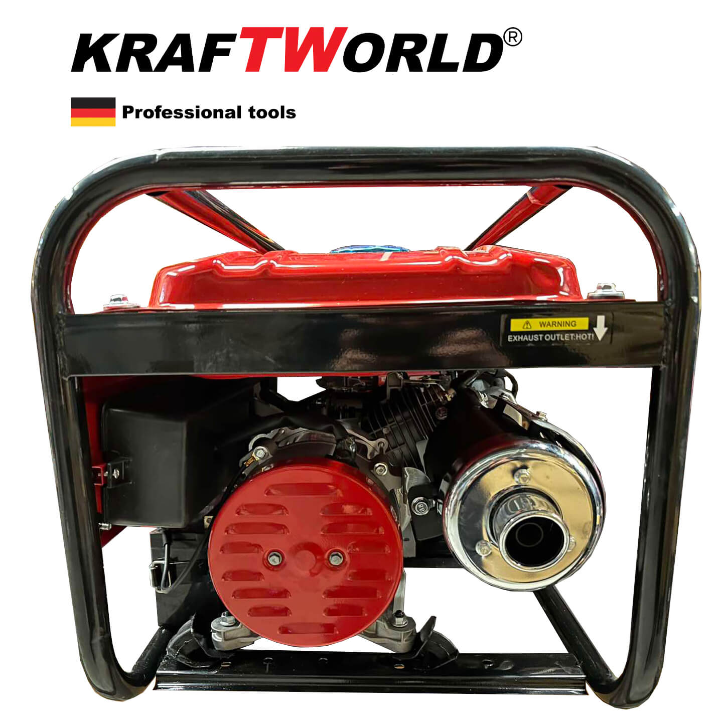 4,5kW Четиритактов Генератор за ток KraftWorld – Агрегат с акумулатор и електростартер ГЕНЕРАТОРИ 4,5kW Четиритактов Генератор за ток KraftWorld – Агрегат с акумулатор и електростартер