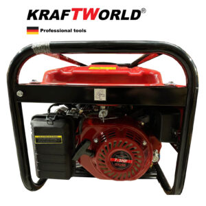 4,5kW Четиритактов Генератор за ток KraftWorld – Агрегат с акумулатор и електростартер