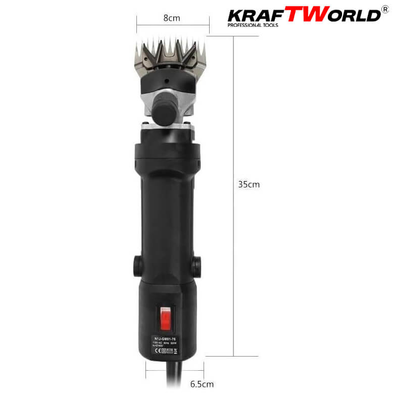Машина за подстригване на овце KraftWorld 1600W – Професионална електрическа ножица за животни! ДВОР И ГРАДИНА Машина за подстригване на овце KraftWorld 1600W – Професионална електрическа ножица за животни!