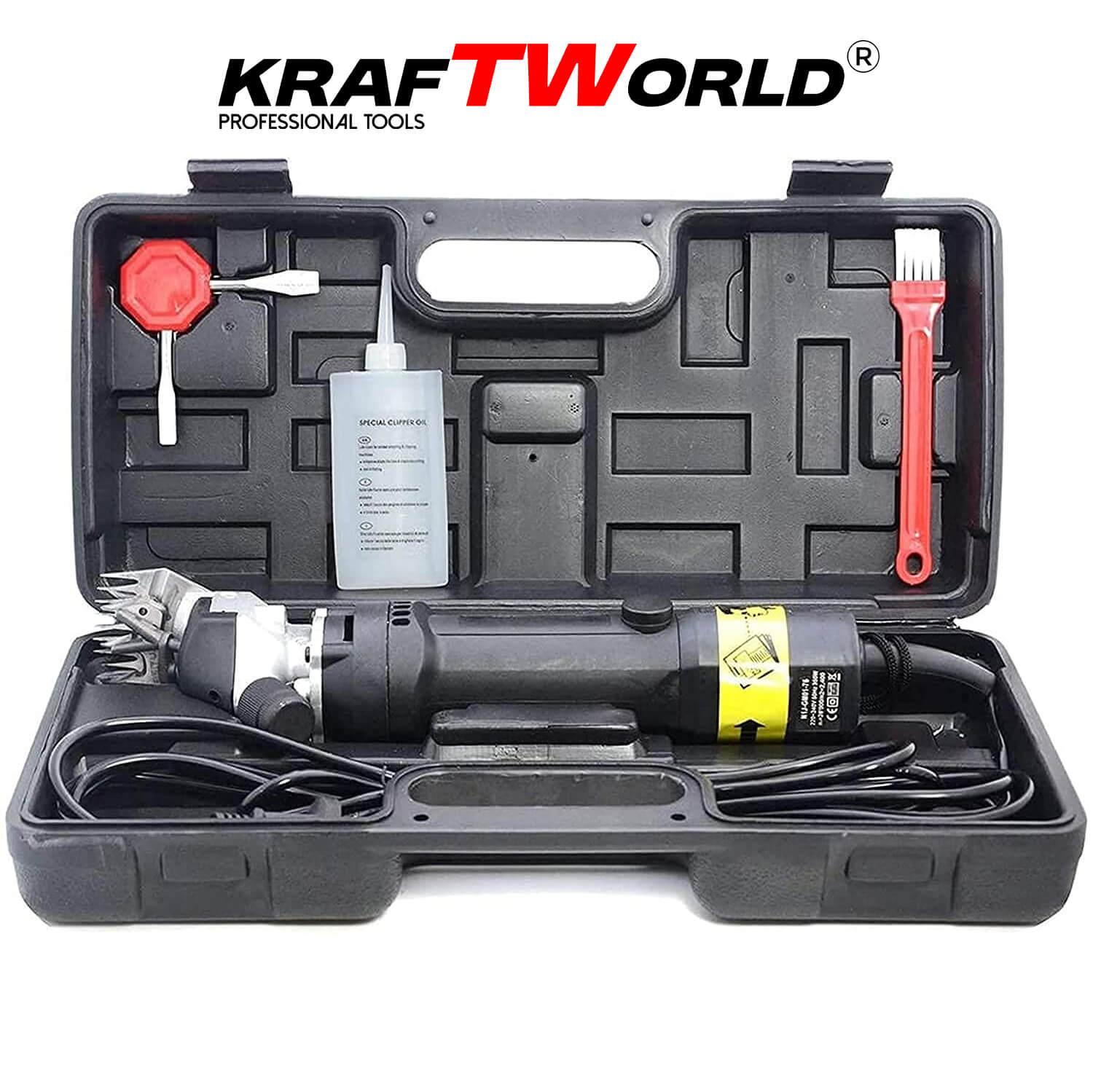 Машина за подстригване на овце KraftWorld 1600W – Професионална електрическа ножица за животни! ДВОР И ГРАДИНА Машина за подстригване на овце KraftWorld 1600W – Професионална електрическа ножица за животни!