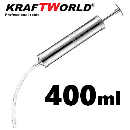 Шприц за масло KraftWorld 400 мл АВТО Шприц за масло KraftWorld 400 мл