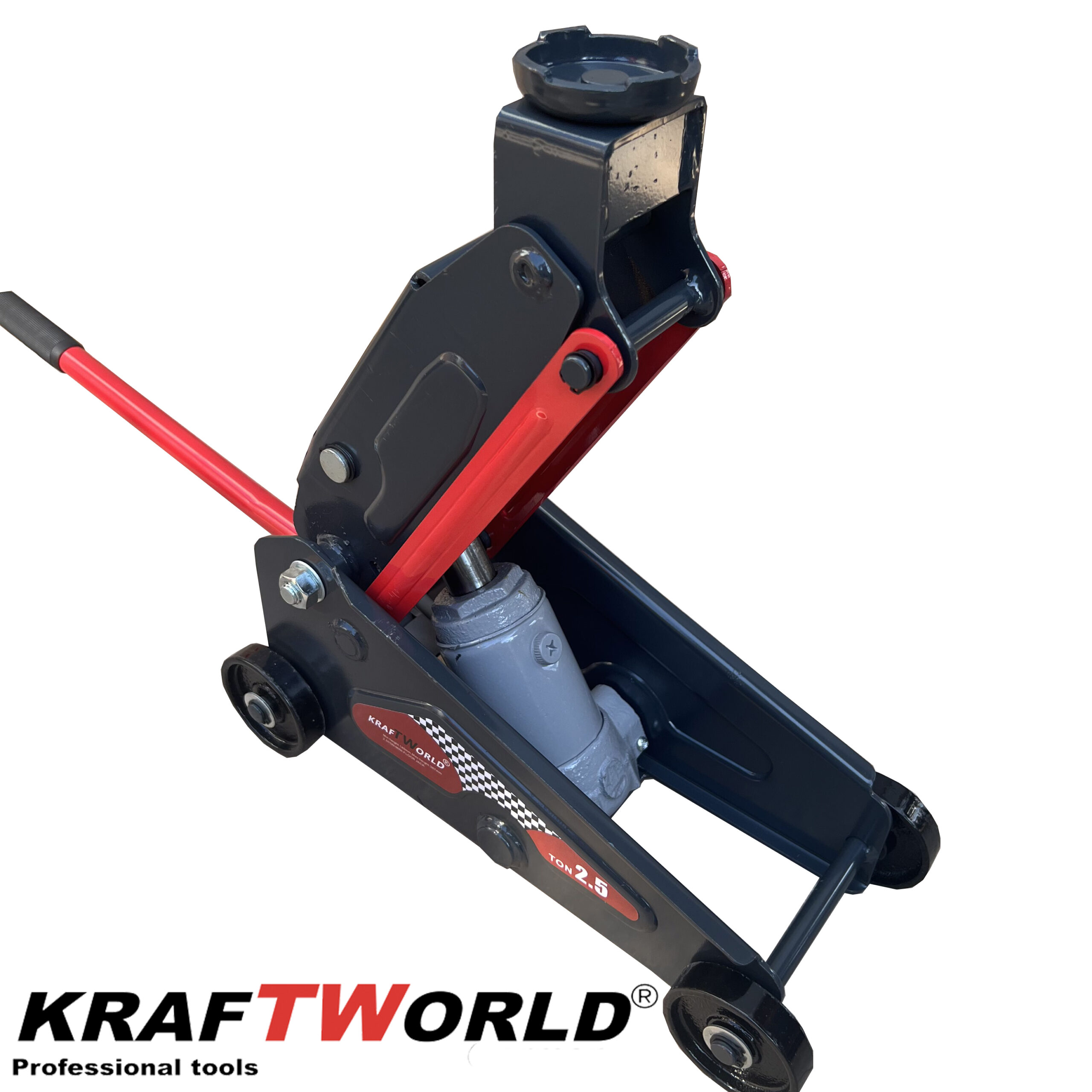 Професионален Комплект Крик 2,5т и 2бр Стойки 3т KraftWorld за кола,бус,джип АВТО Професионален Комплект Крик 2,5т и 2бр Стойки 3т KraftWorld за кола,бус,джип