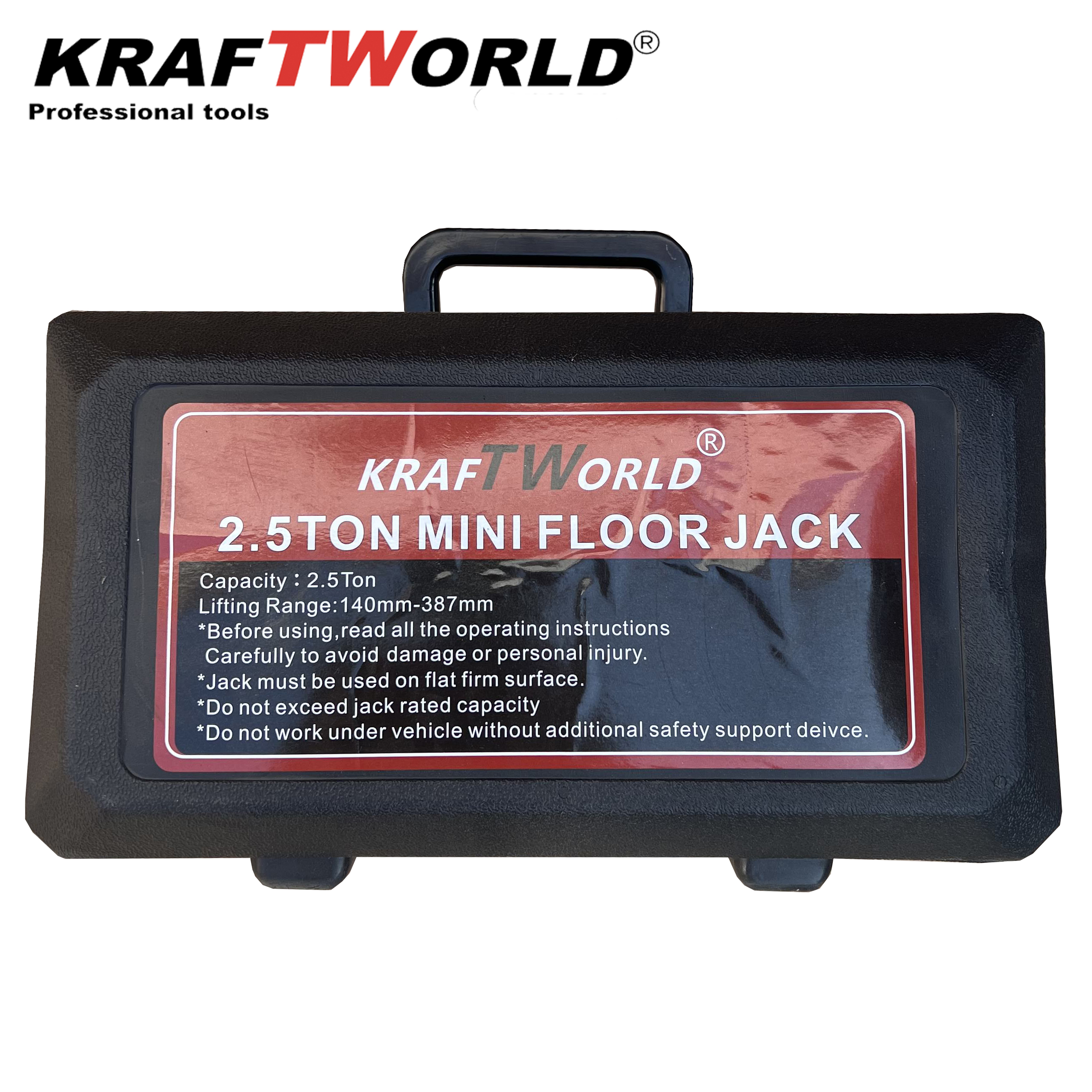 Професионален Комплект Крик 2,5т и 2бр Стойки 3т KraftWorld за кола,бус,джип АВТО Професионален Комплект Крик 2,5т и 2бр Стойки 3т KraftWorld за кола,бус,джип