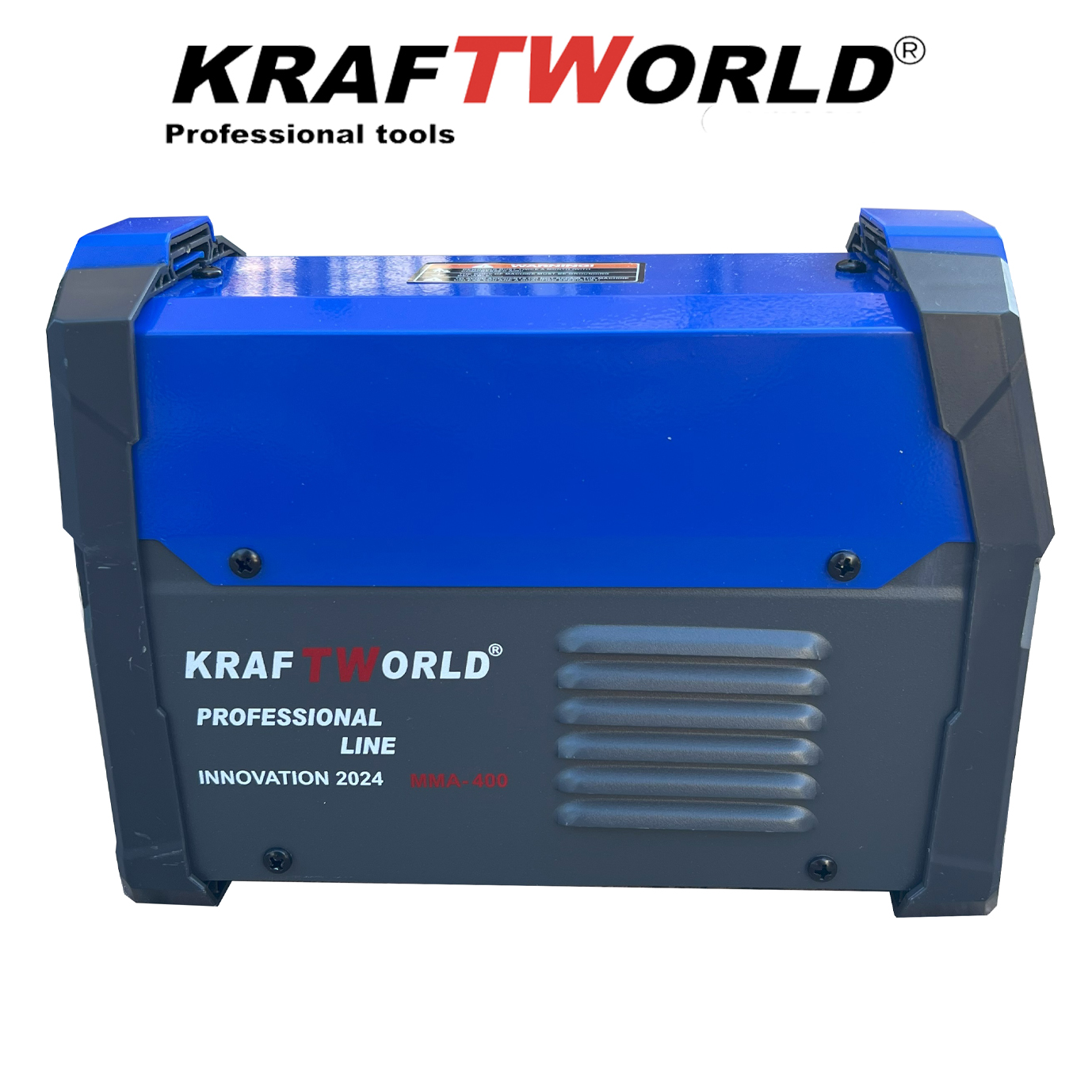 Инверторен Електрожен 400А KraftWorld + Соларна Маска – с Дисплей, Куфар, Кабели, Маска, Чукче ЕЛЕКТРОЖЕНИ Инверторен Електрожен 400А KraftWorld + Соларна Маска – с Дисплей, Куфар, Кабели, Маска, Чукче