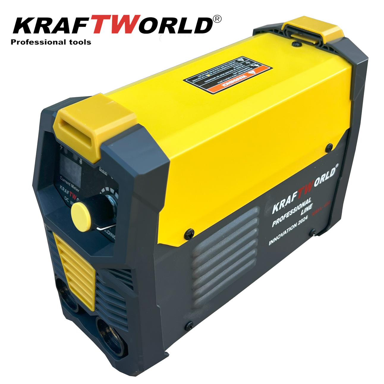 Инверторен Електрожен 400А KraftWorld + Соларни Очила – с Дисплей, Куфар, Кабели, Маска, Чукче ЕЛЕКТРОЖЕНИ Инверторен Електрожен 400А KraftWorld + Соларни Очила – с Дисплей, Куфар, Кабели, Маска, Чукче
