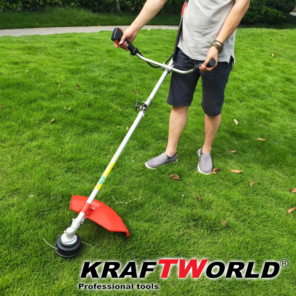 Бензинов Тример за Трева KraftWorld 9 ПОДАРЪКА ГРАДИНСКИ ИНСТРУМЕНТИ Бензинов Тример за Трева KraftWorld 9 ПОДАРЪКА