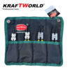 Комплект Зегер Клещи KraftWorld 180mm за Вътрешни и Външни Зегерки 7"