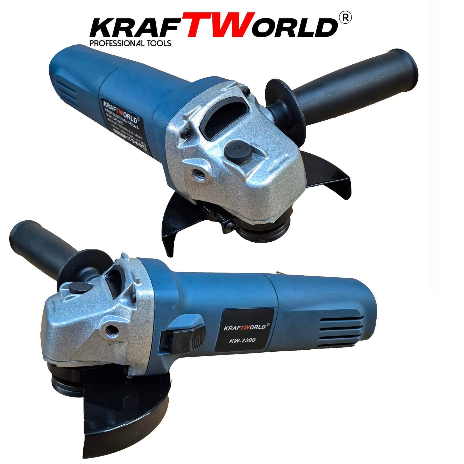 Комплект 2в1 KraftWorld Перфоратор 1600W и Ъглошлайф 1400W 125мм в Преносим Куфар ЕЛЕКТРИЧЕСКИ ИНСТРУМЕНТИ Комплект 2в1 KraftWorld Перфоратор 1600W и Ъглошлайф 1400W 125мм в Преносим Куфар