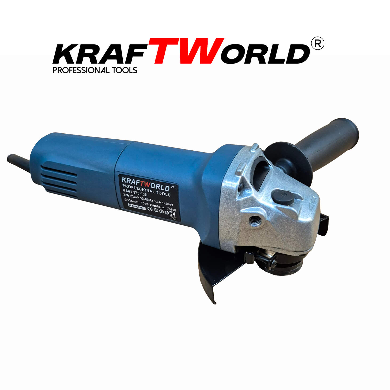 Комплект 2в1 KraftWorld Перфоратор 1600W и Ъглошлайф 1400W 125мм в Преносим Куфар ЕЛЕКТРИЧЕСКИ ИНСТРУМЕНТИ Комплект 2в1 KraftWorld Перфоратор 1600W и Ъглошлайф 1400W 125мм в Преносим Куфар