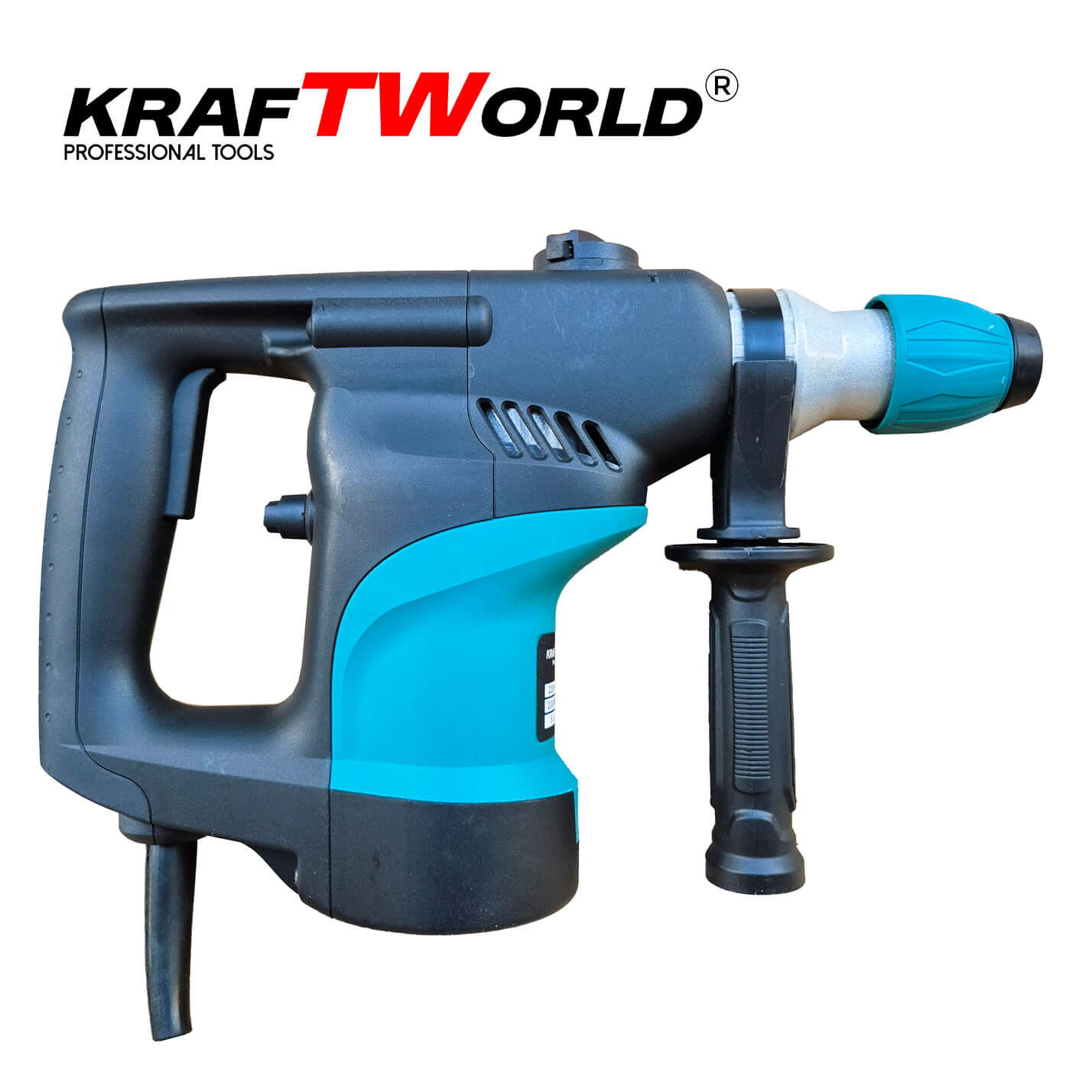 Мощен Ударен Къртач 2000W 5.5J KraftWorld за Тежки Задачи ЕЛЕКТРИЧЕСКИ ИНСТРУМЕНТИ Мощен Ударен Къртач 2000W 5.5J KraftWorld за Тежки Задачи