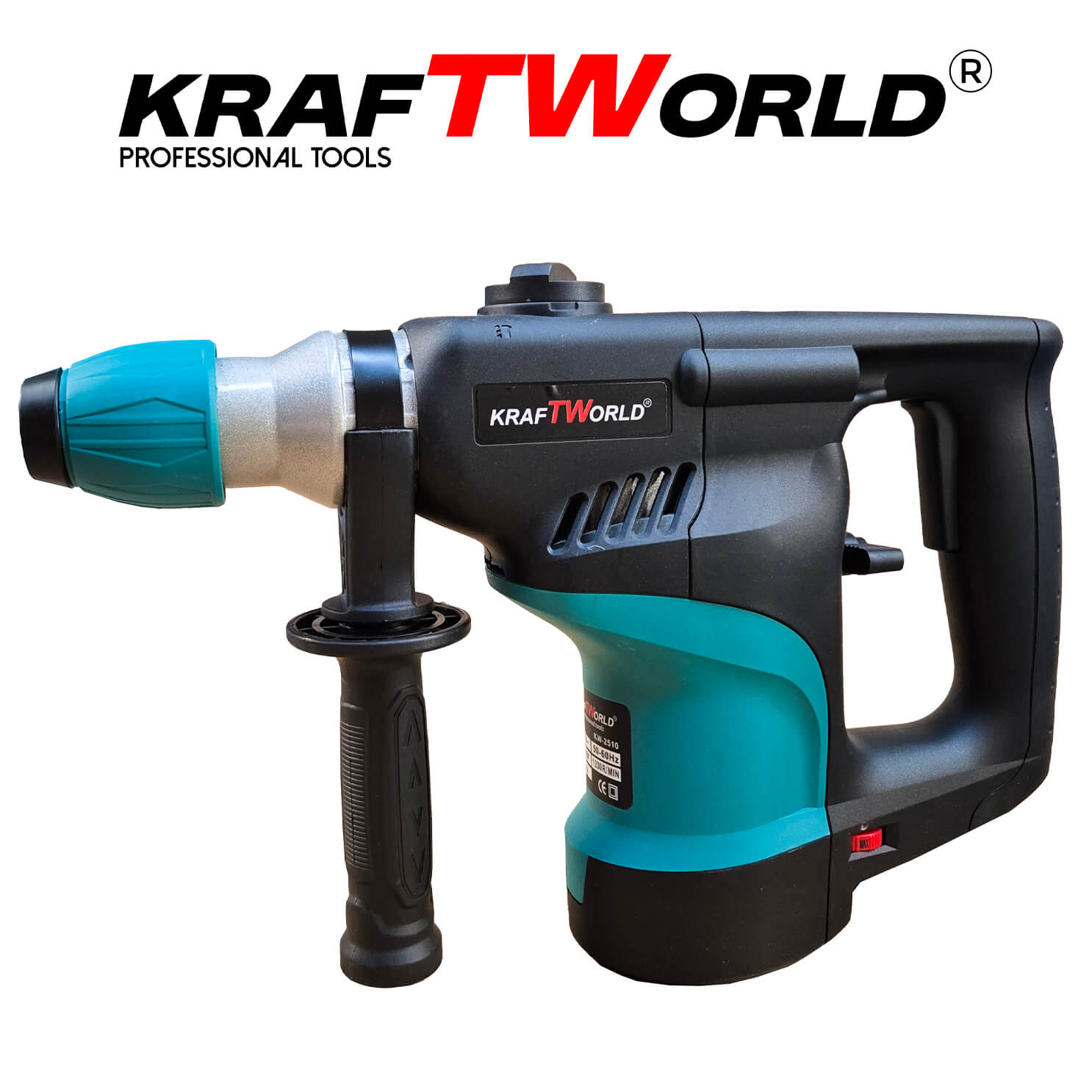 Мощен Ударен Къртач 2000W 5.5J KraftWorld за Тежки Задачи ЕЛЕКТРИЧЕСКИ ИНСТРУМЕНТИ Мощен Ударен Къртач 2000W 5.5J KraftWorld за Тежки Задачи