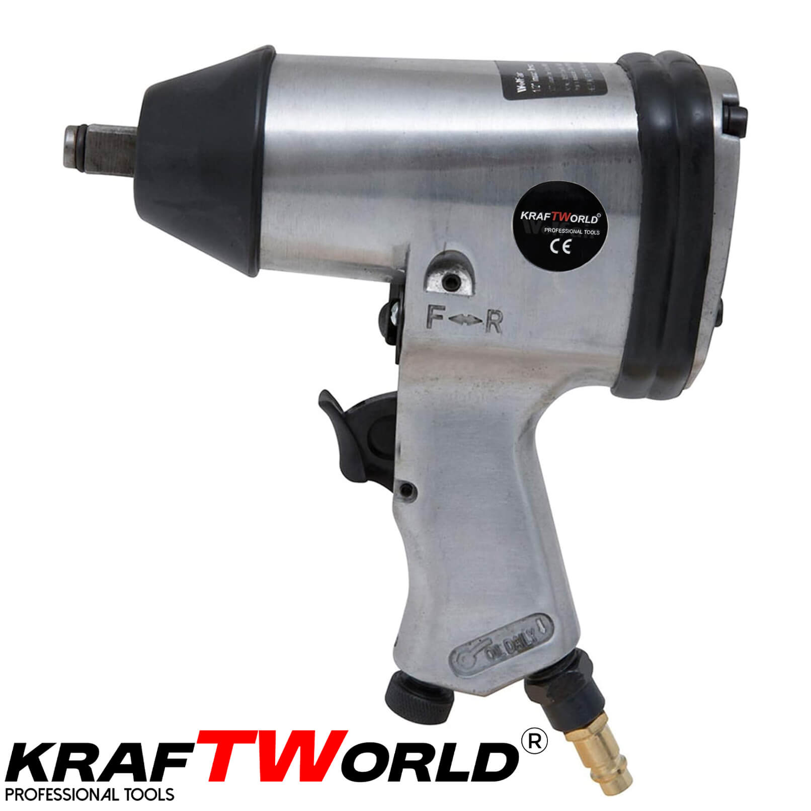 KraftWorld Нископрофилен Хидравличен Крик 3T и Гайковерт с 17 Части АВТО KraftWorld Нископрофилен Хидравличен Крик 3T и Гайковерт с 17 Части