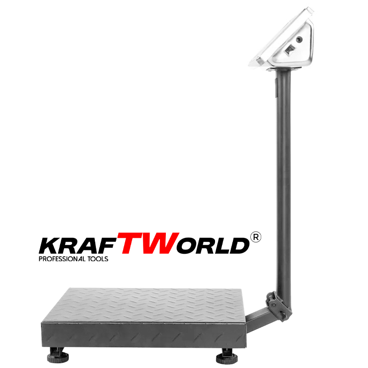 Електронен платформен кантар KraftWorld – до 100 кг, платформа 30×40см ЗА ДОМА Електронен платформен кантар KraftWorld – до 100 кг, платформа 30×40см