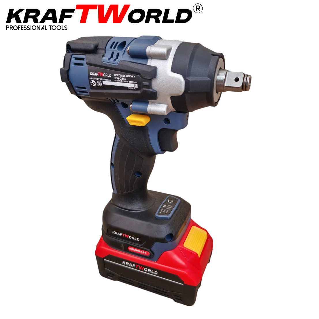 Акумулаторен гайковерт Kraftworld PowerShare АКУМУЛАТОРНИ ИНСТРУМЕНТИ Акумулаторен гайковерт Kraftworld PowerShare