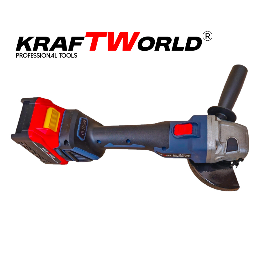 Професионален Акумулаторен Ъглошлайф Kraftworld АКУМУЛАТОРНИ ИНСТРУМЕНТИ Професионален Акумулаторен Ъглошлайф Kraftworld