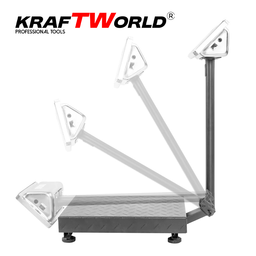 Електронен платформен кантар KraftWorld – до 100 кг, платформа 30×40см ЗА ДОМА Електронен платформен кантар KraftWorld – до 100 кг, платформа 30×40см