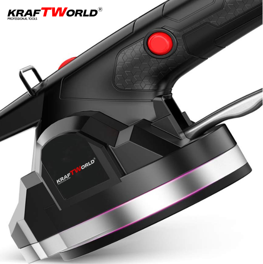 Вендуза за Плочки KraftWorld – 100 кг, 6 Степени, Висока Прецизност АКУМУЛАТОРНИ ИНСТРУМЕНТИ Вендуза за Плочки KraftWorld – 100 кг, 6 Степени, Висока Прецизност