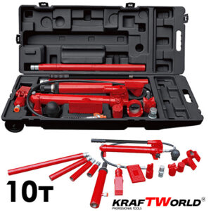 KraftWorld Хидравлична Разпъвачка – 16 Части, 10 Тона