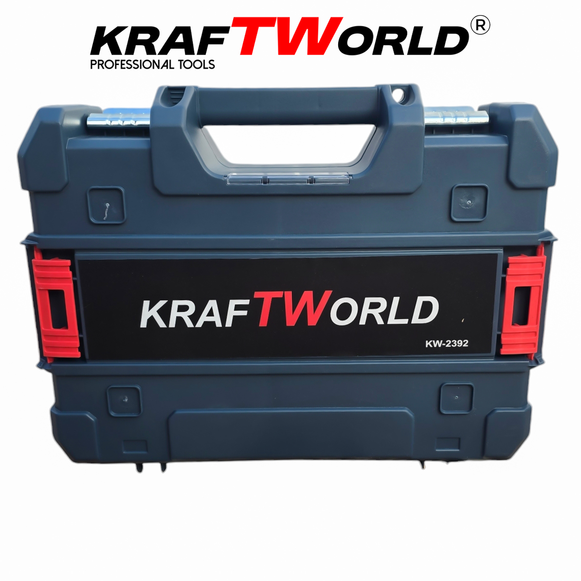 Акумулаторен Ъглошлайф и Винтоверт KraftWorld Комплект с две батерии и удобен куфар АКУМУЛАТОРНИ ИНСТРУМЕНТИ Акумулаторен Ъглошлайф и Винтоверт KraftWorld Комплект с две батерии и удобен куфар