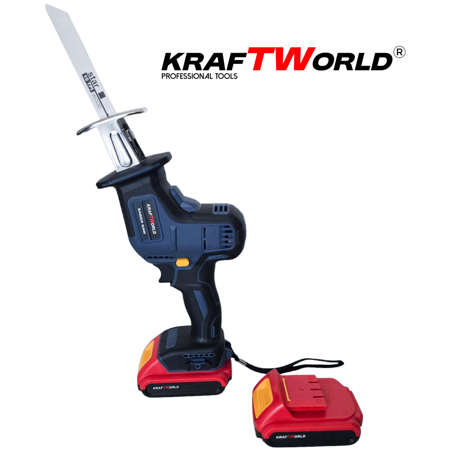 Акумулаторен Саблен Трион KraftWorld – мощен и компактен! АКУМУЛАТОРНИ ИНСТРУМЕНТИ Акумулаторен Саблен Трион KraftWorld – мощен и компактен!