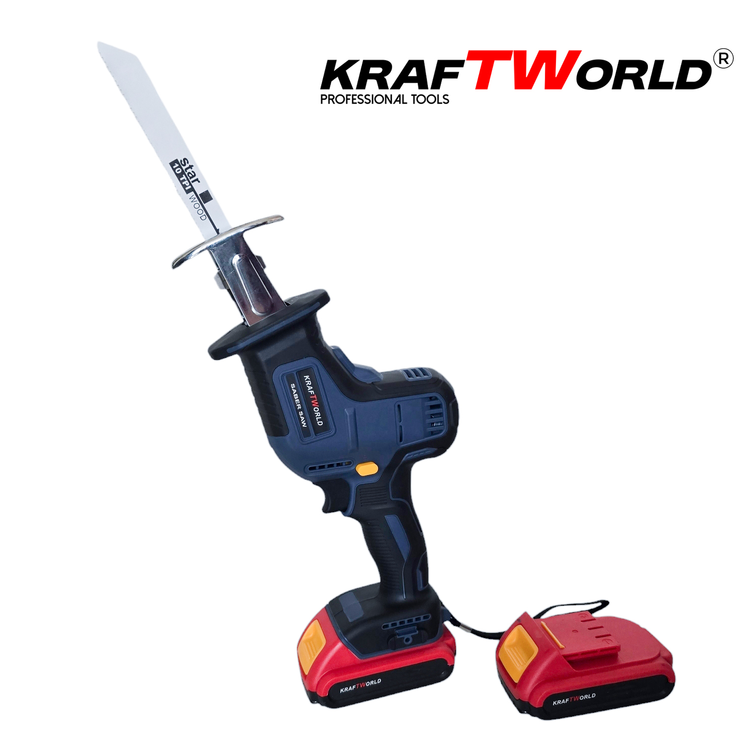 Акумулаторен Саблен Трион KraftWorld – мощен и компактен! АКУМУЛАТОРНИ ИНСТРУМЕНТИ Акумулаторен Саблен Трион KraftWorld – мощен и компактен!