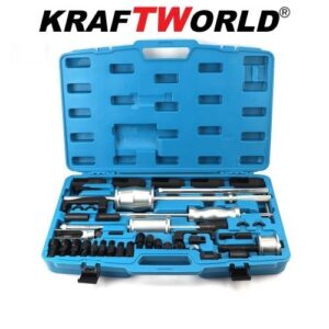 Обратен чук KraftWorld – комплект 40 части за вадене на дюзи АВТО Обратен чук KraftWorld – комплект 40 части за вадене на дюзи