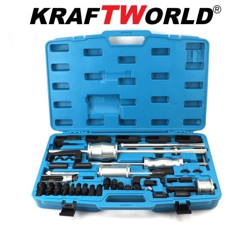 Обратен чук KraftWorld – комплект 40 части за вадене на дюзи АВТО Обратен чук KraftWorld – комплект 40 части за вадене на дюзи