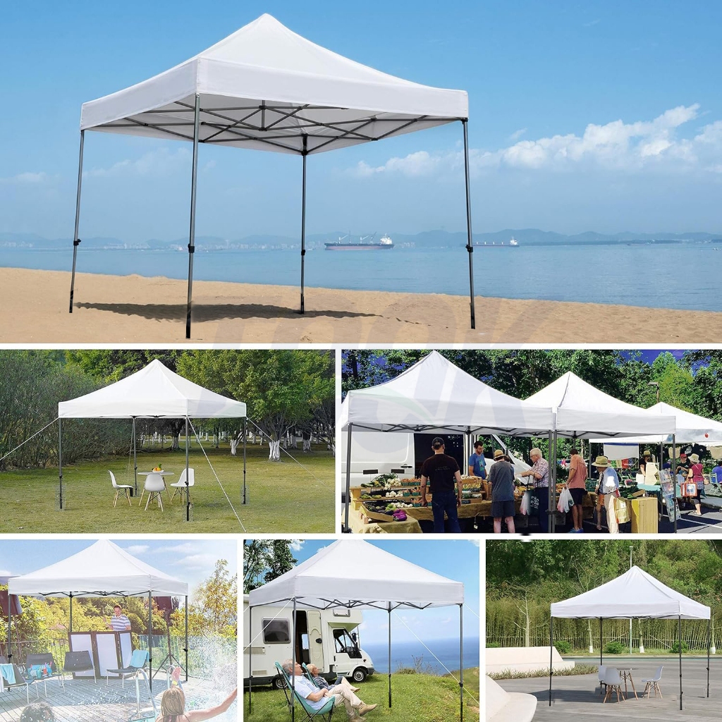 Градинска шатра тип „Хармоника“ 3×3м – UV и водоустойчива, сгъваема метална конструкция ДВОР И ГРАДИНА Градинска шатра тип „Хармоника“ 3×3м – UV и водоустойчива, сгъваема метална конструкция