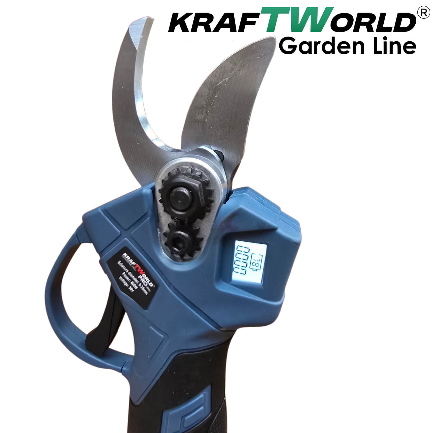 KraftWorld 3в1: Тример, Ножица и Резачка 15 и 20см шини, Приставки и Резервен нож АКУМУЛАТОРНИ ИНСТРУМЕНТИ KraftWorld 3в1: Тример, Ножица и Резачка 15 и 20см шини, Приставки и Резервен нож