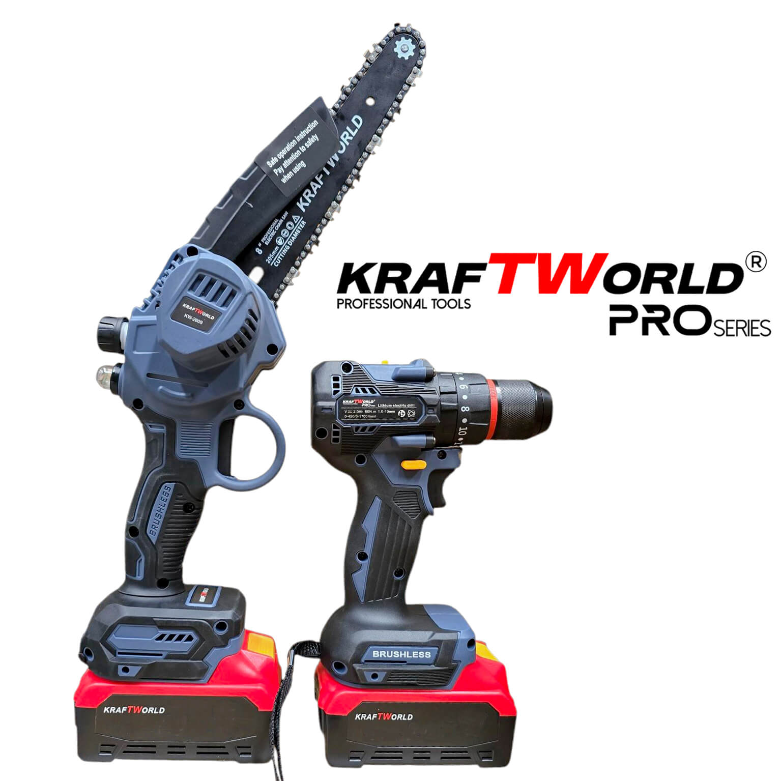 KraftWorld 2в1 Акумулаторен Комплект – Ударен Винтоверт и Мини Резачка с 2 Батерии АКУМУЛАТОРНИ ИНСТРУМЕНТИ KraftWorld 2в1 Акумулаторен Комплект – Ударен Винтоверт и Мини Резачка с 2 Батерии