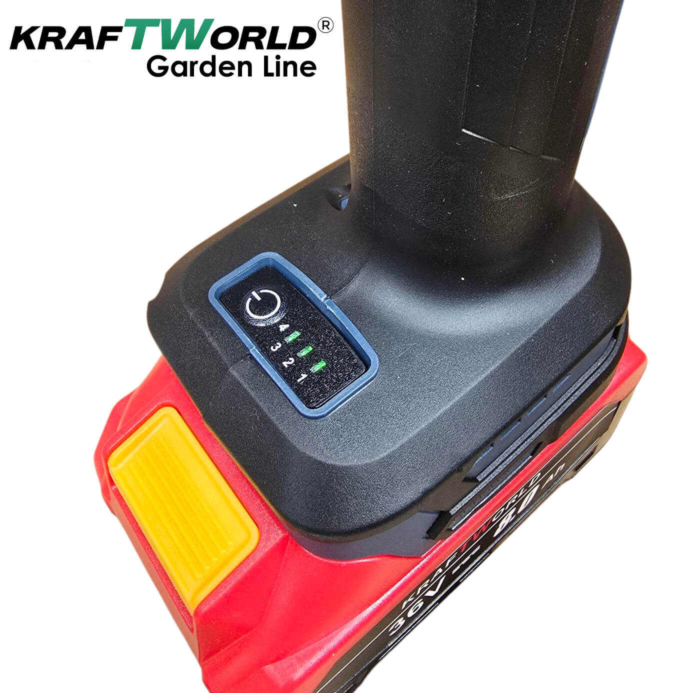 Комплект Акумулаторна Лозарска Ножица и Резачка за Клони KraftWorld с 2 шини 15см и 20см АКУМУЛАТОРНИ ИНСТРУМЕНТИ Комплект Акумулаторна Лозарска Ножица и Резачка за Клони KraftWorld с 2 шини 15см и 20см
