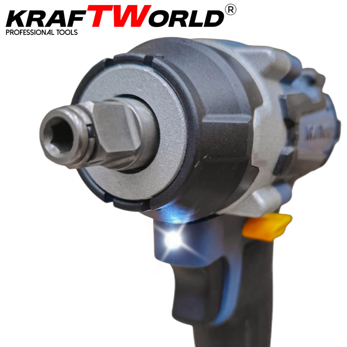 KraftWorld Акумулаторен Ударен Гайковерт 24V 4Ah – 850Nm + Куфар и 35 Части! АВТО KraftWorld Акумулаторен Ударен Гайковерт 24V 4Ah – 850Nm + Куфар и 35 Части!