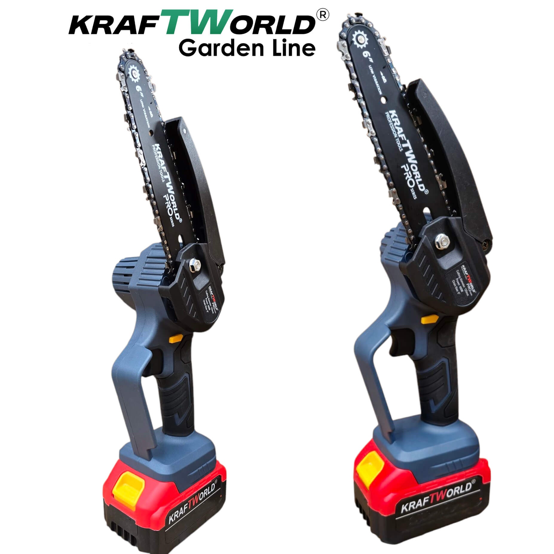 Акумулаторен градински комплект KraftWorld 3 в 1 – лозарска ножица, мини резачка и телескопичен прът АКУМУЛАТОРНИ ИНСТРУМЕНТИ Акумулаторен градински комплект KraftWorld 3 в 1 – лозарска ножица, мини резачка и телескопичен прът
