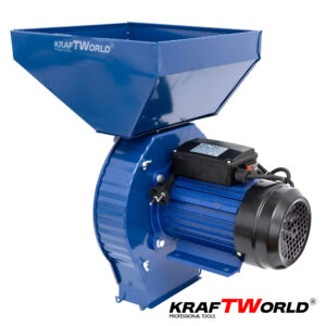 Фуражомелка KraftWorld 3.9kW Комплект с 4 Сита – Ярмомелка