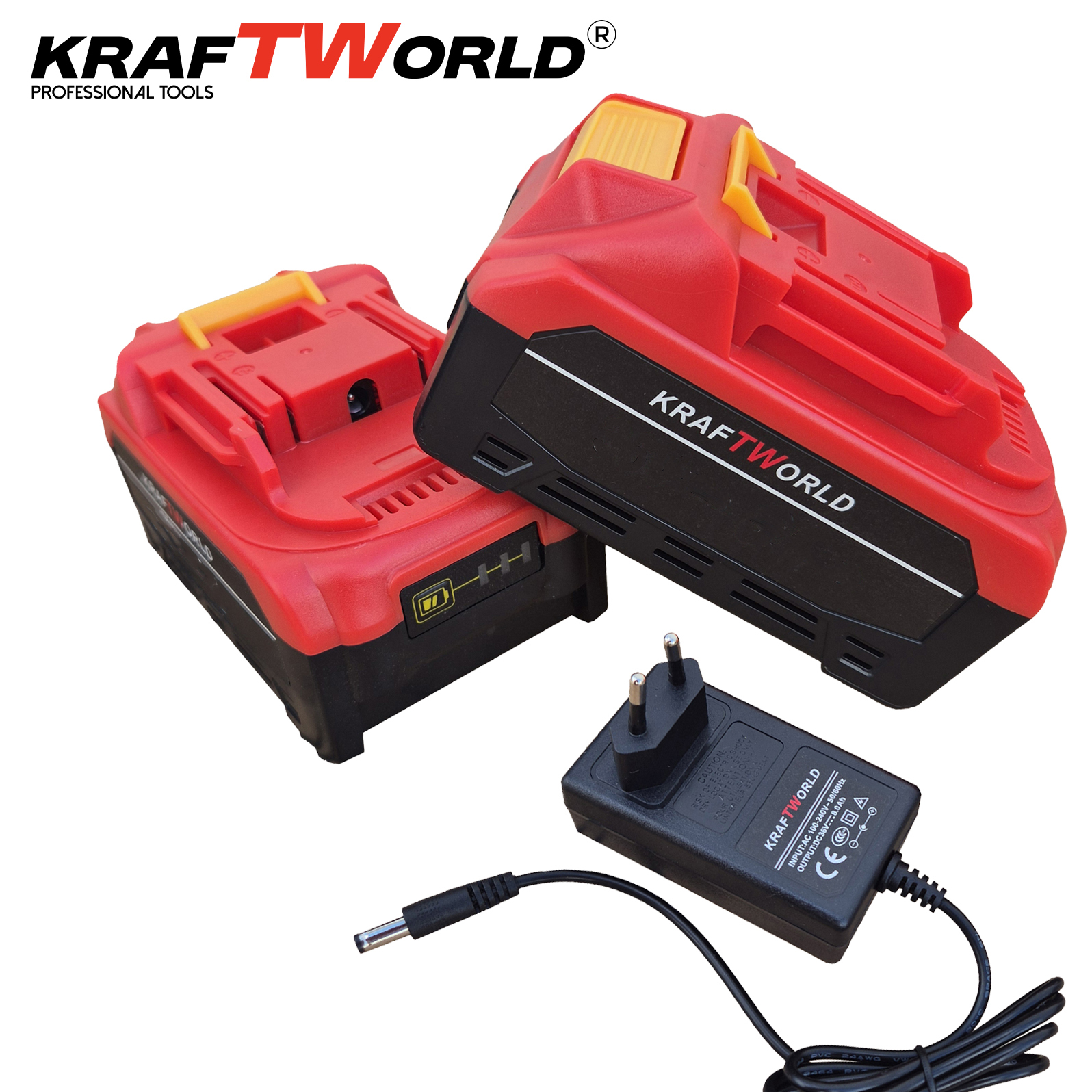 Мини Резачка за Клони KraftWorld с Две Батерии 36V 8А с Автоматично Омасляване и Две Вериги АКУМУЛАТОРНИ ИНСТРУМЕНТИ Мини Резачка за Клони KraftWorld с Две Батерии 36V 8А с Автоматично Омасляване и Две Вериги