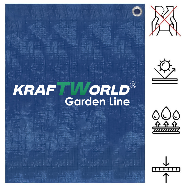 Многофункционален брезент KraftWorld Garden Line – 70 g/m², за външна и вътрешна употреба 3×4 м, 4×6 м, 6×8 м, 8×12 м ДВОР И ГРАДИНА Многофункционален брезент KraftWorld Garden Line – 70 g/m², за външна и вътрешна употреба 3×4 м, 4×6 м, 6×8 м, 8×12 м