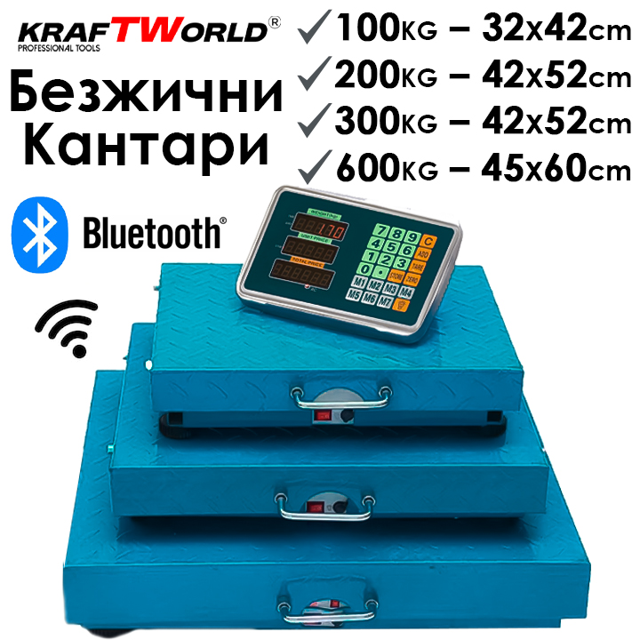 Електронна Безжична Платформена Везна 100кг,200кг,300кг,600кг – Кантар ЗА ДОМА Електронна Безжична Платформена Везна 100кг,200кг,300кг,600кг – Кантар