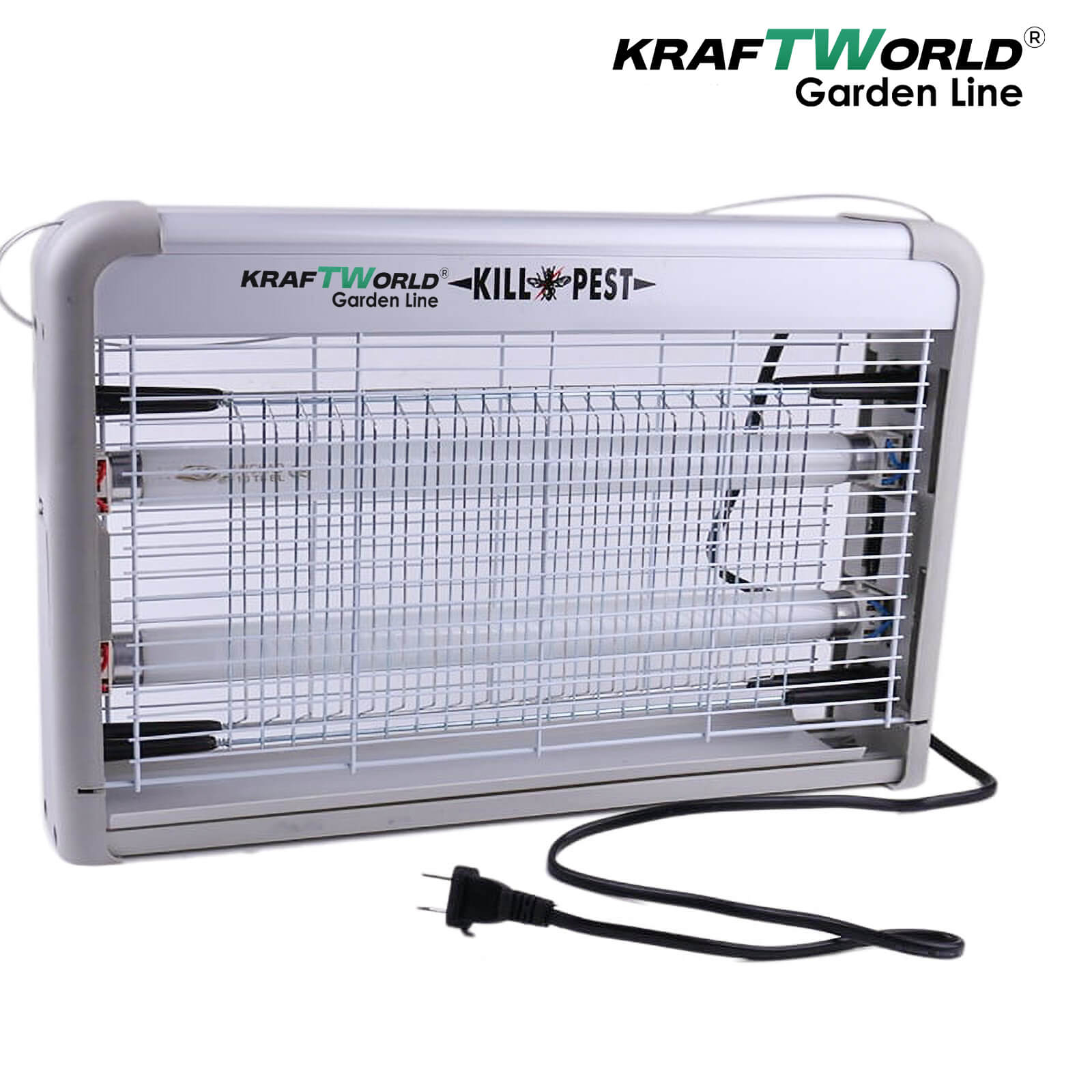 UV Лампа против насекоми KraftWorld 2x30W – Защита от комари до 100 м² ЗА ДОМА UV Лампа против насекоми KraftWorld 2x30W – Защита от комари до 100 м²