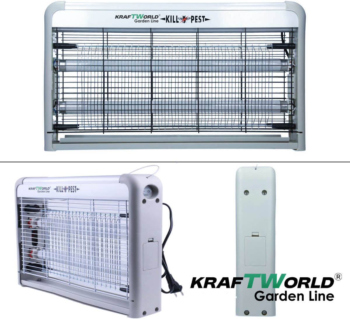 UV Лампа против насекоми KraftWorld 2x30W – Защита от комари до 100 м² ЗА ДОМА UV Лампа против насекоми KraftWorld 2x30W – Защита от комари до 100 м²