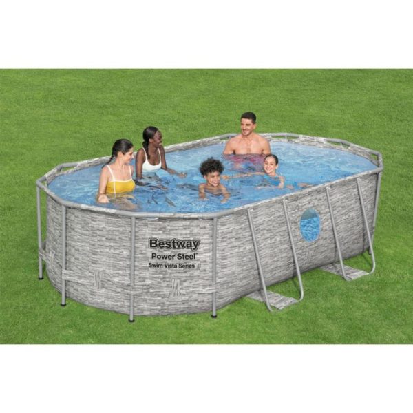 Голям Сглобяем Басейн 427X250X100CM BESTWAY 56714 БАСЕЙНИ Голям Сглобяем Басейн 427X250X100CM BESTWAY 56714