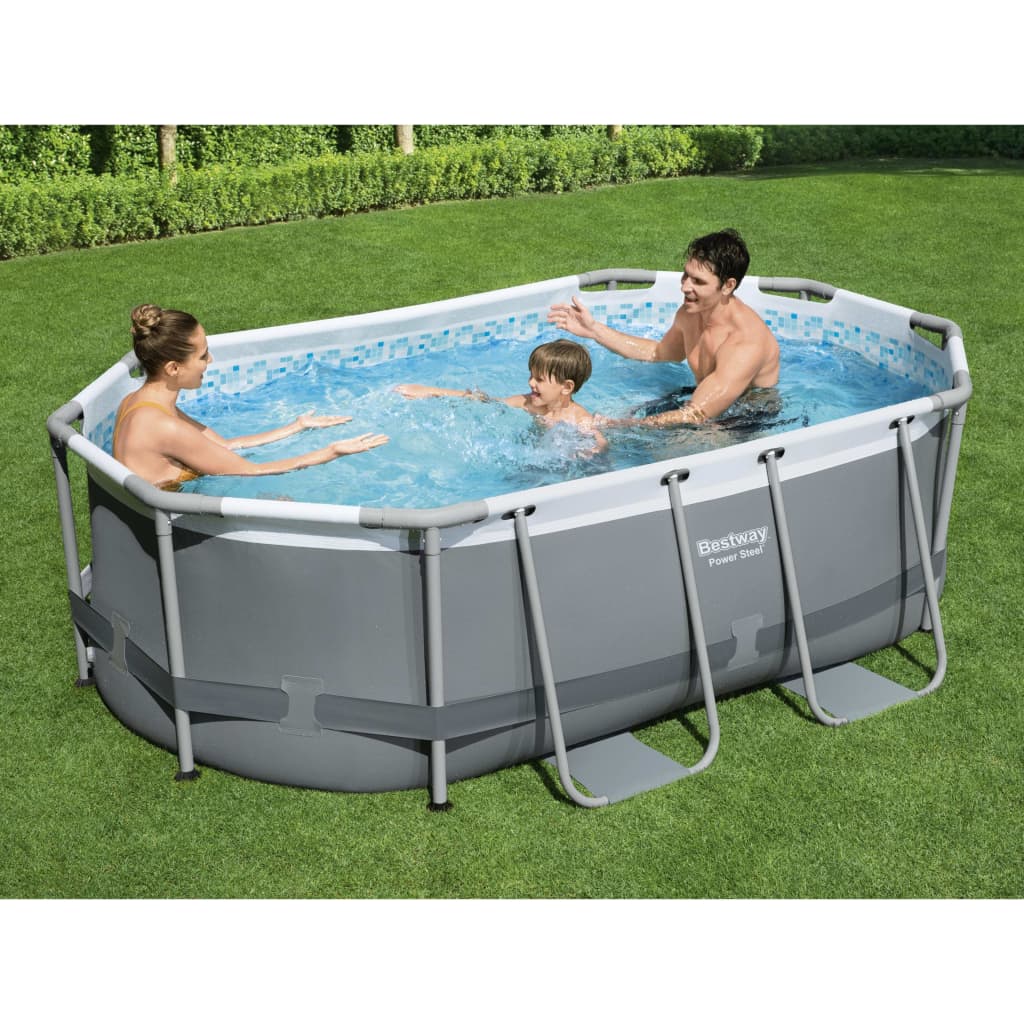 Сглобяем Басейн BESTWAY Steel Pro MAX 5614A 305×200х84см БАСЕЙНИ Сглобяем Басейн BESTWAY Steel Pro MAX 5614A 305×200х84см