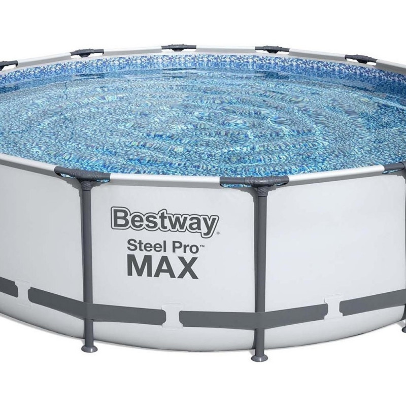 Сглобяем Басейн Bestway 56950 Steel Pro Max с филтърна помпа 427×107см БАСЕЙНИ Сглобяем Басейн Bestway 56950 Steel Pro Max с филтърна помпа 427×107см