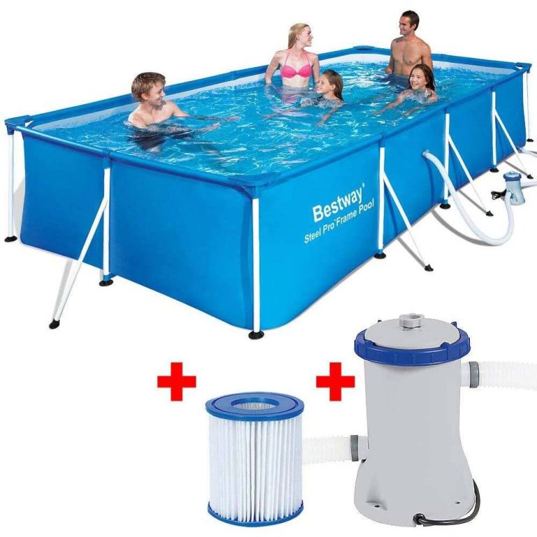 Сглобяем Басейн Bestway 56424 Steel Pro 400x211x81см с Филтърна Помпа БАСЕЙНИ Сглобяем Басейн Bestway 56424 Steel Pro 400x211x81см с Филтърна Помпа