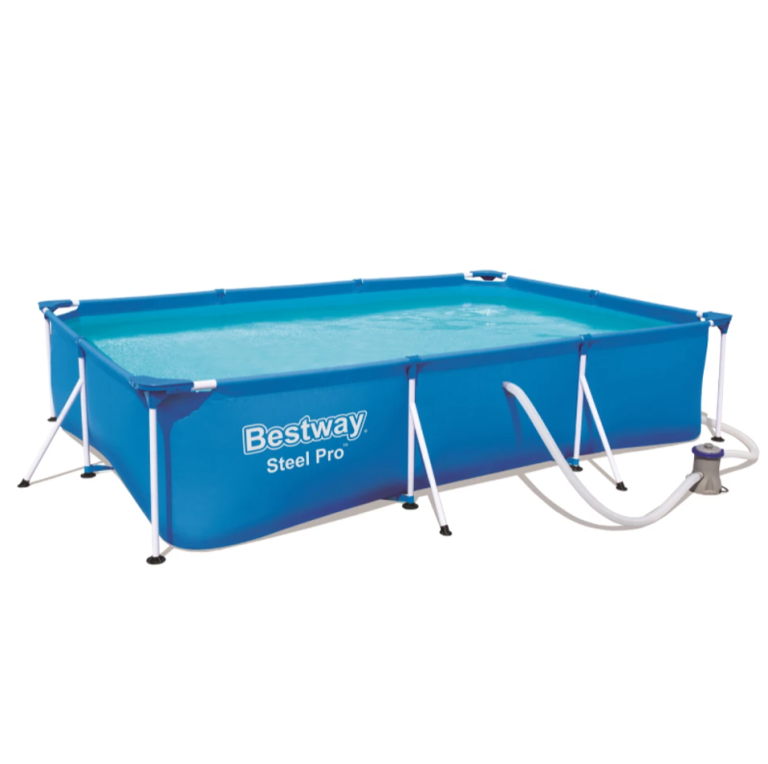 Сглобяем Басейн BESTWAY Steel Pro 56411 300x201x66 см с Филтърна Помпа БАСЕЙНИ Сглобяем Басейн BESTWAY Steel Pro 56411 300x201x66 см с Филтърна Помпа