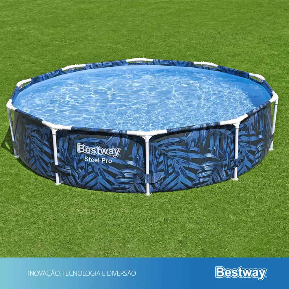 БАСЕЙН СГЛОБЯЕМ BESTWAY Steel Pro 56985 305×66см С ПОМПА БАСЕЙНИ БАСЕЙН СГЛОБЯЕМ BESTWAY Steel Pro 56985 305×66см С ПОМПА