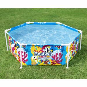 Басейн Сглобяем BESTWAY Steel Pro 183×51см с Покрив
