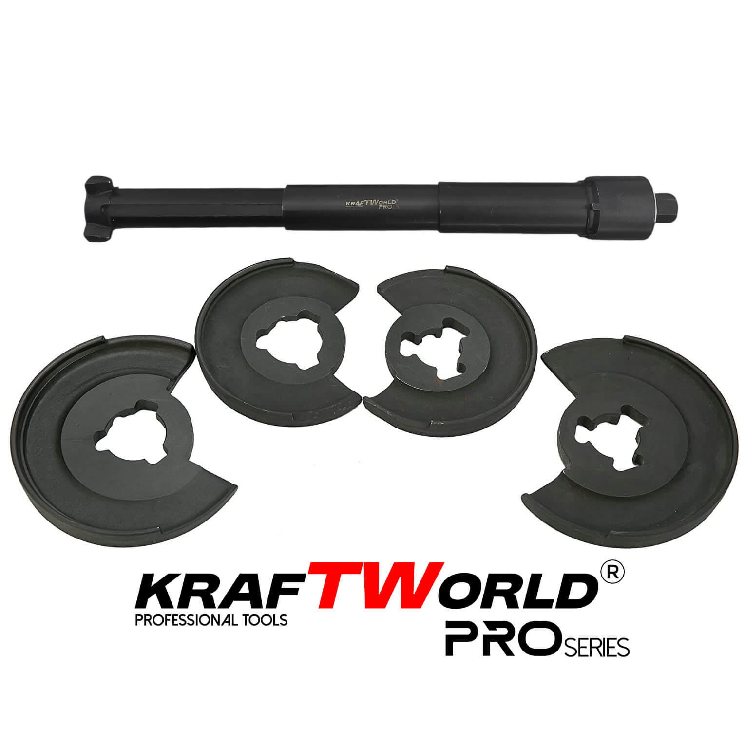 Комплект за монтаж/демонтаж на пружини KraftWorld Pro – 5 части АВТО Комплект за монтаж/демонтаж на пружини KraftWorld Pro – 5 части