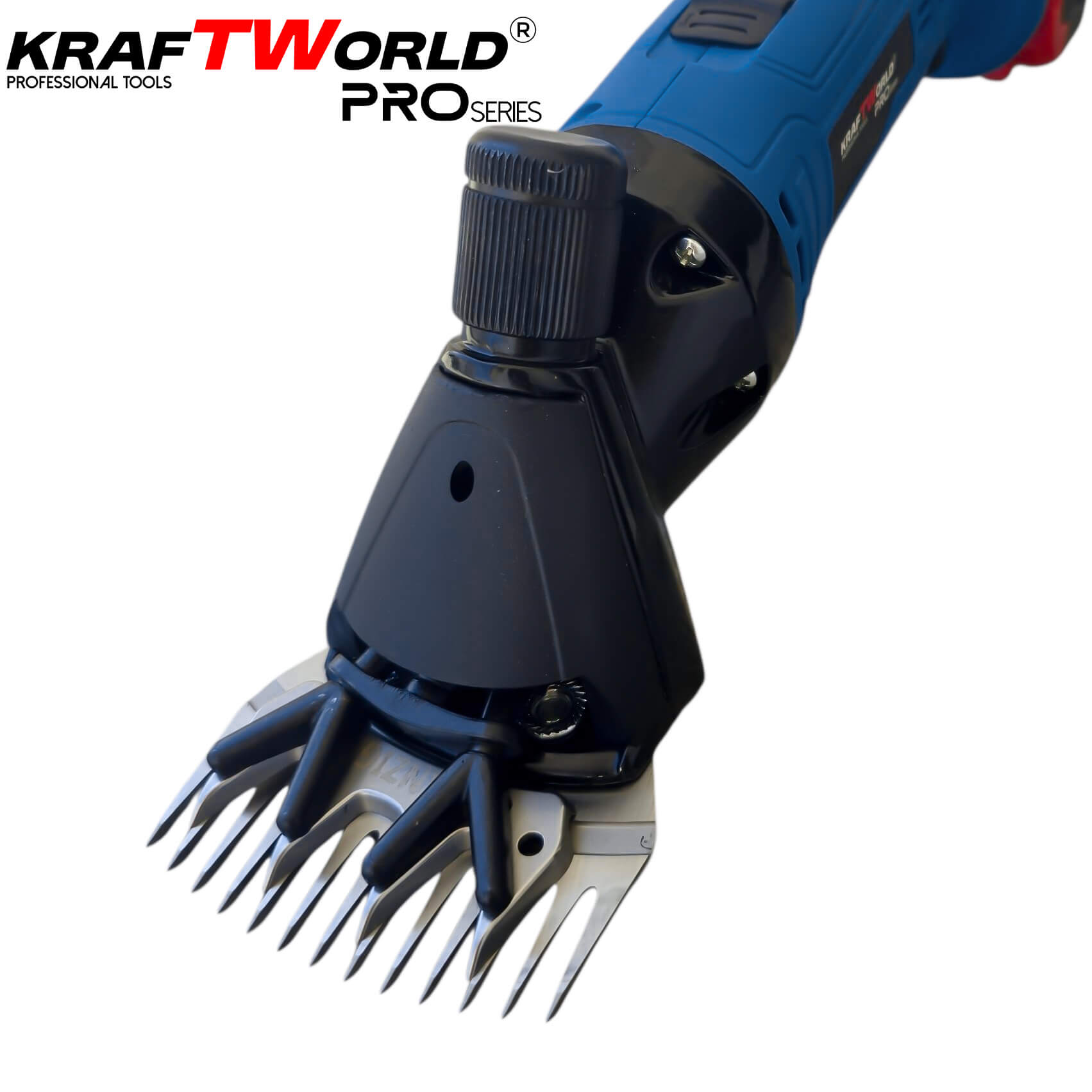 Акумулаторна Машинка за стригане на овце KraftWorld PRO безжична, с куфар АКУМУЛАТОРНИ ИНСТРУМЕНТИ Акумулаторна Машинка за стригане на овце KraftWorld PRO безжична, с куфар