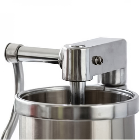 Професионална Вертикална Пълначка за Колбаси и Наденици – 4L INOX ЗА ДОМА Професионална Вертикална Пълначка за Колбаси и Наденици – 4L INOX