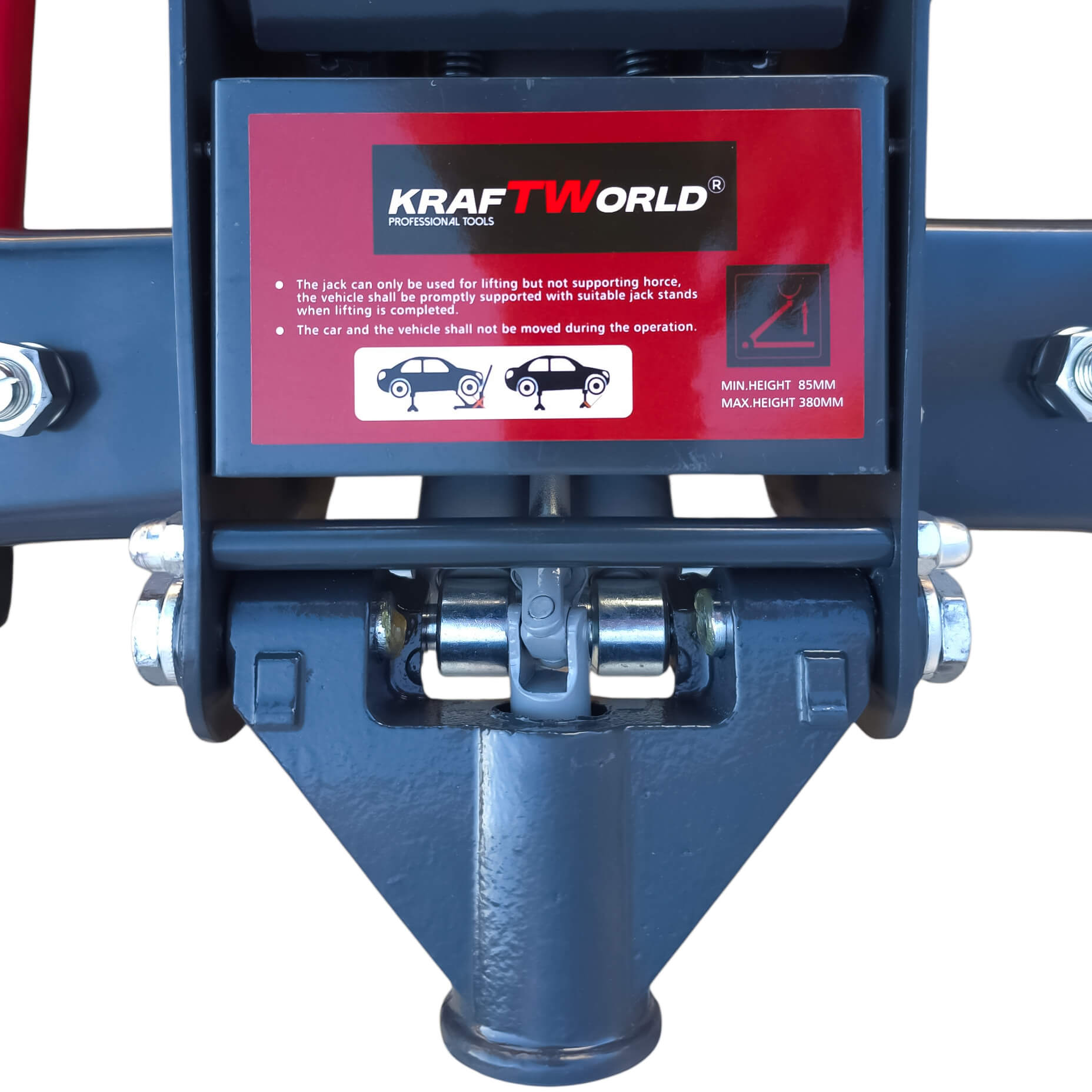 4T Нископрофилен Хидравличен Крик с Двойна Помпа KraftWorld – 4T, 83–465 мм АВТО 4T Нископрофилен Хидравличен Крик с Двойна Помпа KraftWorld – 4T, 83–465 мм